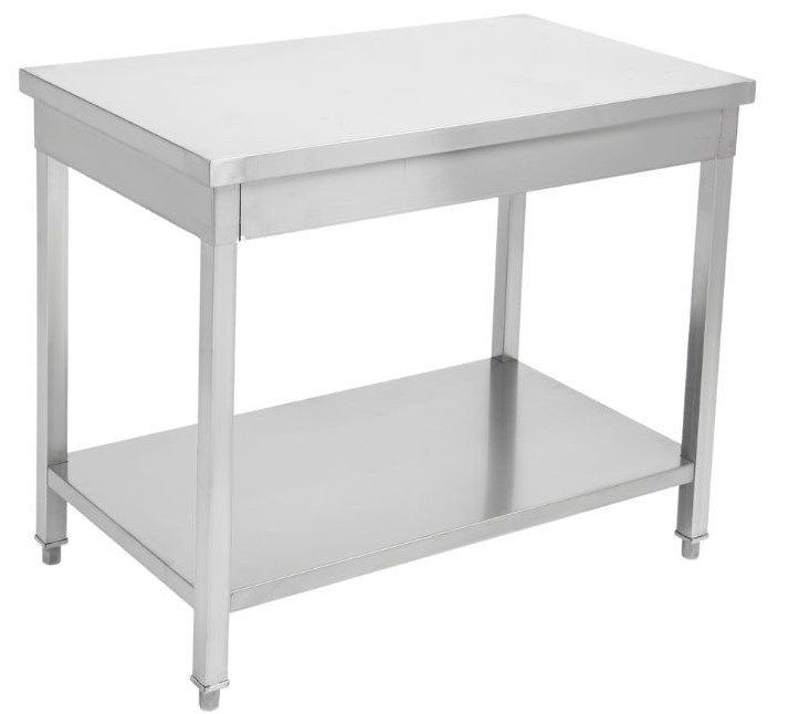 TABLE CENTRALE/ADOSSEE AVEC/SANS ETAGERE  L 1000 (CONFIG SELON DISPO)