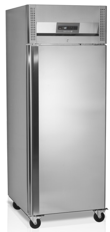 ARMOIRE FROIDE POSITIVE 600 LITRES VENTILEE INOX + 3 GRILLES