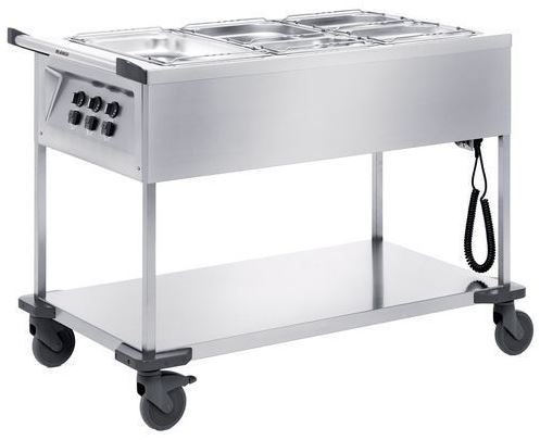 CHARIOT BAIN MARIE 3 CUVES