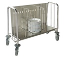 CHARIOT STOCKAGE A ASSIETTES ET PLATEAUX