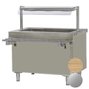 MEUBLE DISTRIBUTION FROID AVEC RAMPE 4 BACS