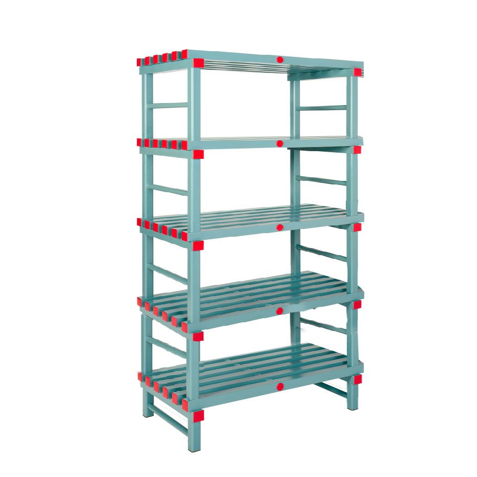 ​ETAGERES PVC 4 NIVEAUX (RAYONNAGE)
