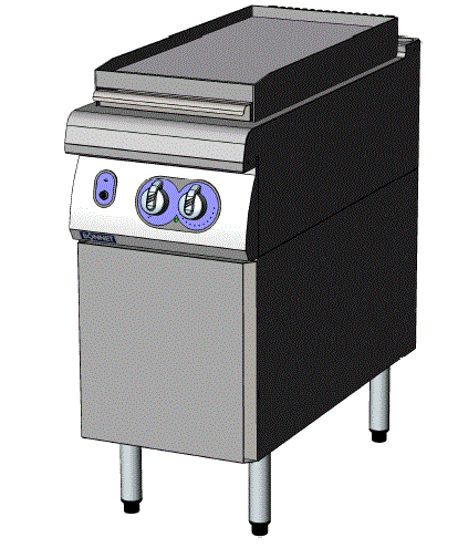 GRILLADE ELECTRIQUE 400 - PLAQUE LISSE - G700