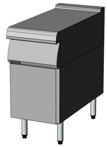 [CBN9] BLOC NEUTRE CUISSON (LARGEUR 400)