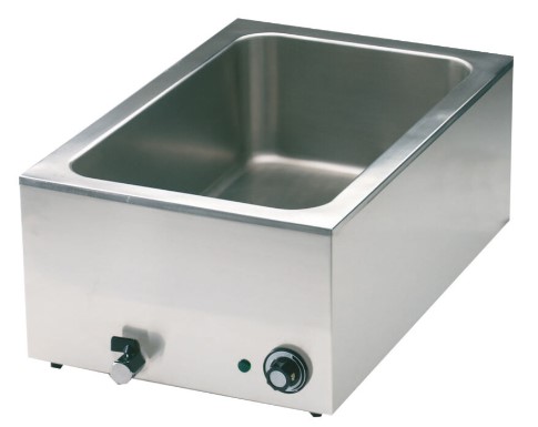 [EBM] BAIN-MARIE ELECTRIQUE 1 CUVE AVEC VIDANGE